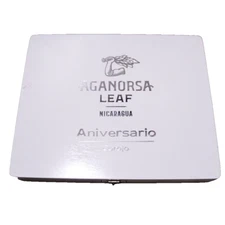 Aganorsa Leaf Toro Aniversario Corojo Empty Wooden Cigar Box 9" x 7.25" x 1"