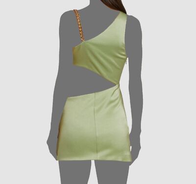 green emerald velvet dress Ecovero Dress Karoline – Mykke Hofmann