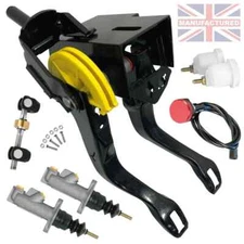 FITS FORD ESCORT SIERRA COSWORTH TOP MOUNTED PEDAL BOX KIT - CABLE CLUTCH KIT