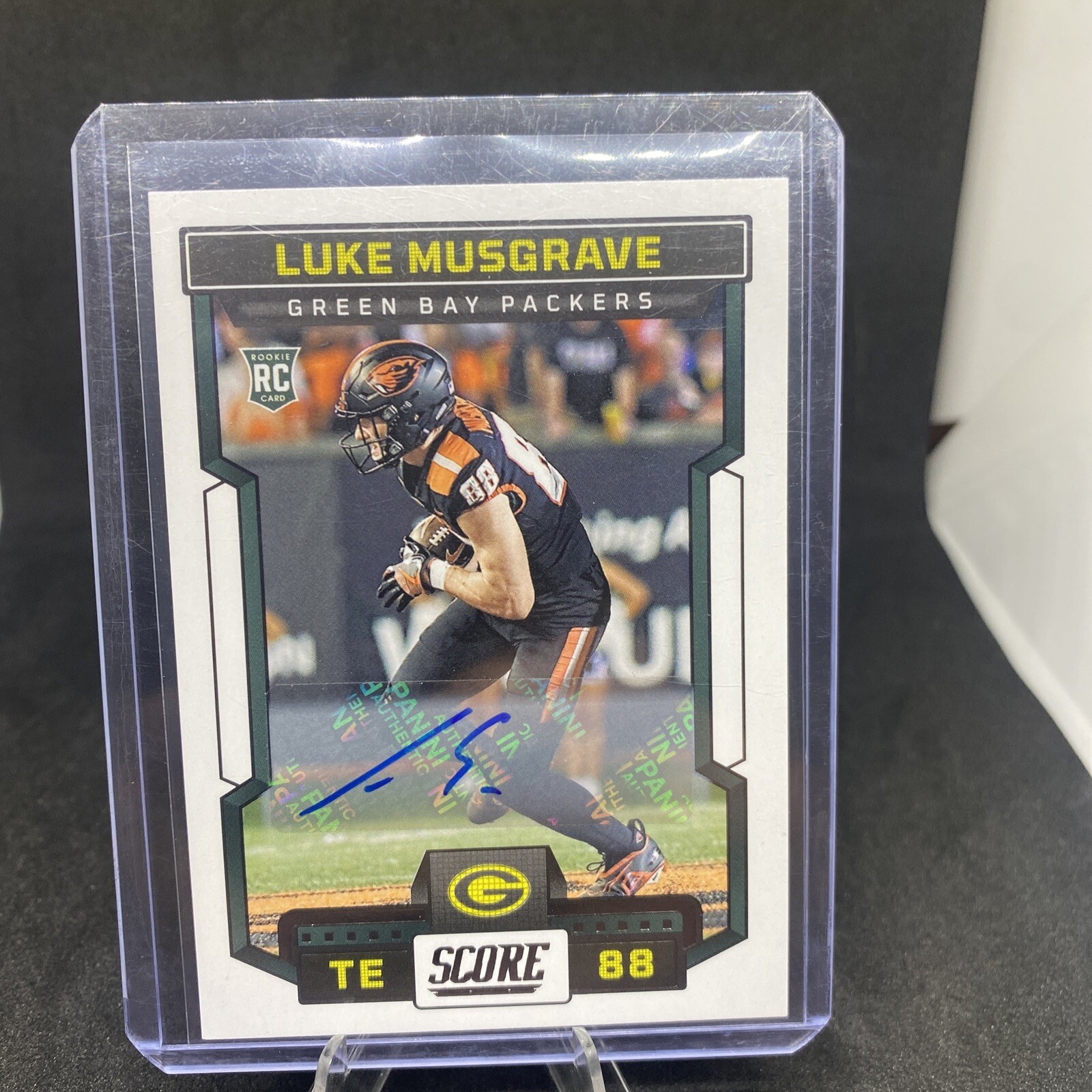 2023 Score - Rookies Signatures #340 Luke Musgrave (AU, RC)