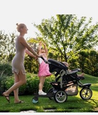 Buggy Board, TOPQSC Buggy Board con Sedile, Tavola Passeggino Sospensione Completa, per