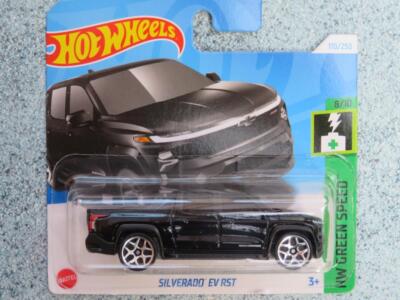 Hot Wheels H4PQ 110 chevy SILVERADO EV RST black 2024 110/250 PQ Case New Cast'