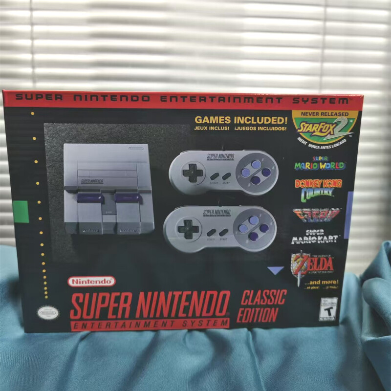 Classic Edition SNES 21 Games Entertainment System Nintendo Controller