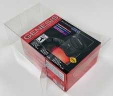 1 Box Protector for 2 ONLY SEGA GENESIS MINI 2 Console Clear Display Case