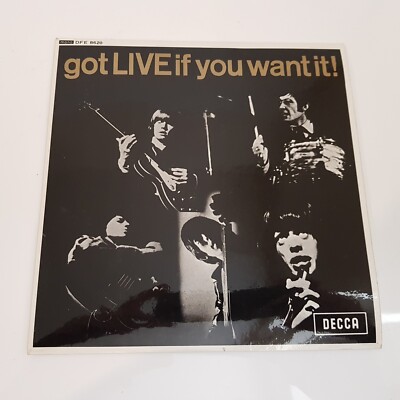 Rolling Stones - Got Live If You Want It -  7'' Vinyl Single EP 1972 Mono NM/NM