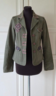 MEGA !!! Jacke Jaded by Knight - Gr. 36/ S - khaki  