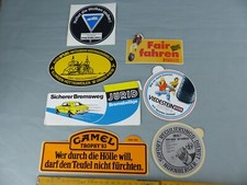 Lot de 7 autocollants Sticker PIRELLI CAMEL TROPHY 1983 Aufkleber VINTAGE C11
