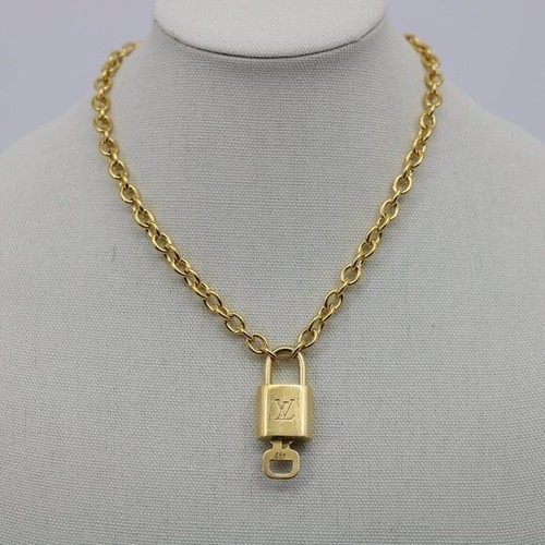 Louis Vuitton Gold Padlock \u0026 Key with 
