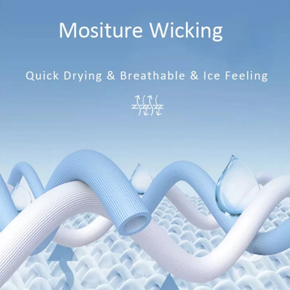 2 PACK Cooling Sports Skull Cap Helmet Liner Sweat Wicking Cycling Running Hat - Image 3 of 4