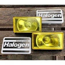 Universal Fog Light Spot Lamp H3 12v 55w Yellow Adjustable Fast Ship
