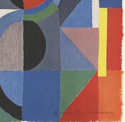 Sonia Delaunay、無題、海外版希少レゾネ、状態良好 Sonia Delaunay