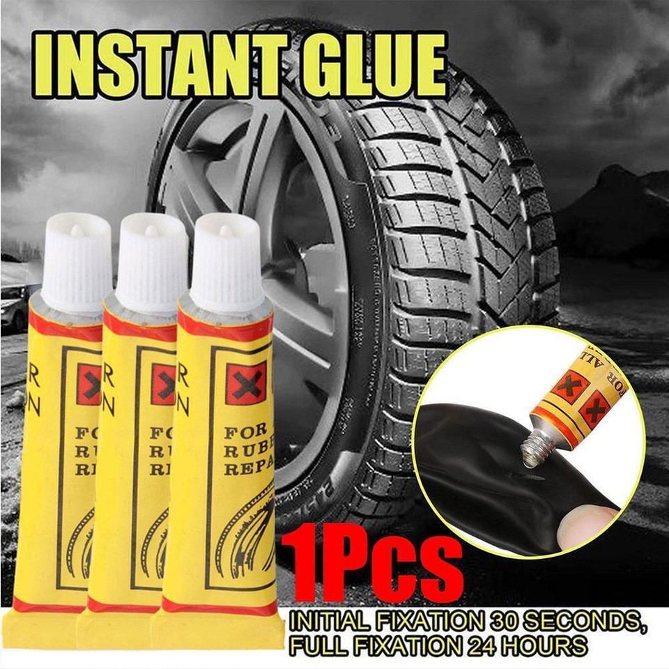 Bicycle Tire Tube Patching Glue Rubber Cement Adhesive Puncture Repair