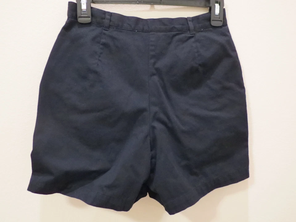 Pantalones cortos informales Corner para mujer Petite 4 negros bolsillos delanteros planos S Foto 2 de 2