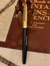 Eversharp 707 Luxury Gold Plate 14 K Flex Nib Fountain Pen