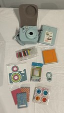 Fujifilm Instax Mini 9 Film Camera Teal Lot