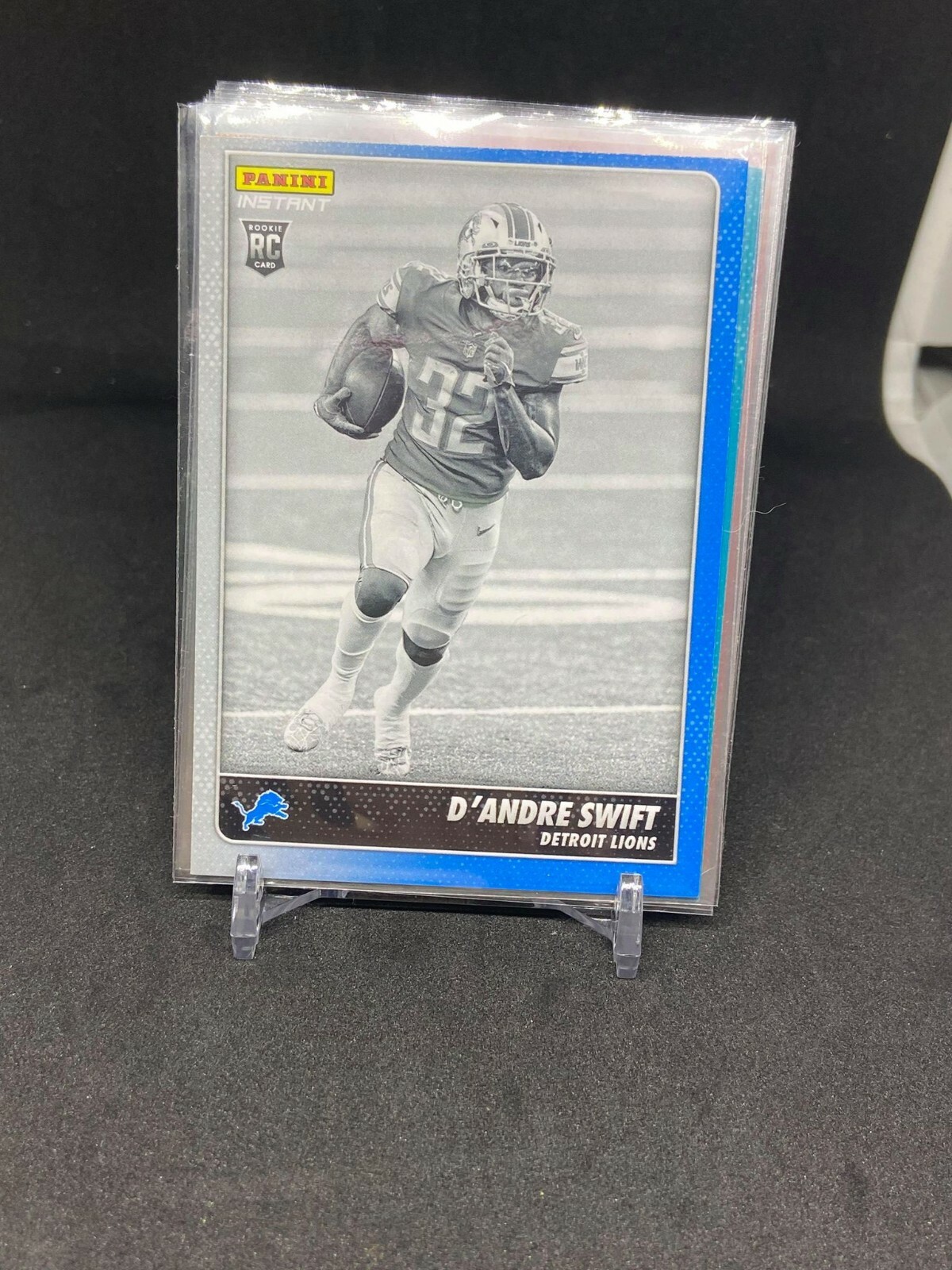 2020 Panini Instant Black and White Rookies /518 D'Andre Swift