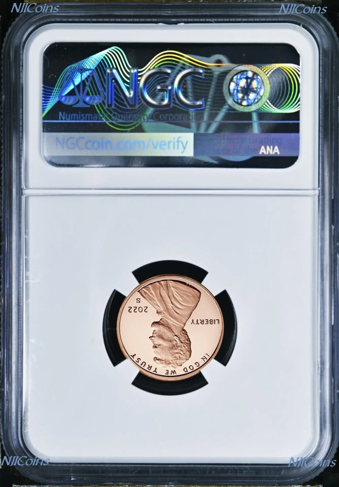 2022S US Mint 10-Coin-Silver-Proof SET Version LINCOLN CENT Penny NGC PF70 RD FR - Image 2 of 2