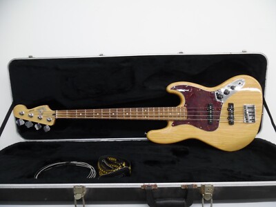 Fender FSR Jazz Bass 2016-2017 MIM Special Edition Deluxe Natural Ash 4-String