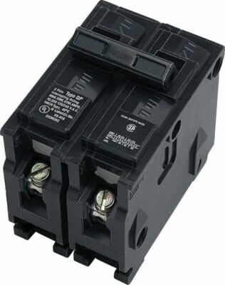Siemens Q2125P 125 Amp Double-pole Type QP Circuit Breaker - Black