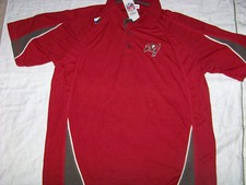 Team Apparel Men's Tampa Bay Bucaneeers Bucs Polo Shirt NWT