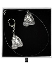 Cocker Spaniel - necklace, keyring, set with a dog in white box, Art Dog USA