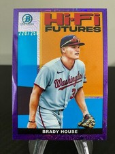 2022 Bowman Mega Baseball Brady House Hi-Fi Futures Purple X/250