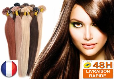 50-200 Hair Extension Warm Lay Remy Hair 100% Natural 49-60CM & Tip