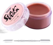 Spooktacular Halloween Wax Kit Scar Fake Modeling Wound Skin SFX 2 Oz