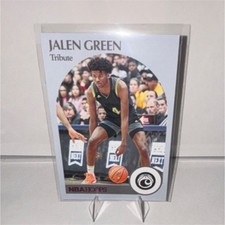 Panini Chronicles Draft Picks Jalen Green Hoops Retro Sports Trading Card #54