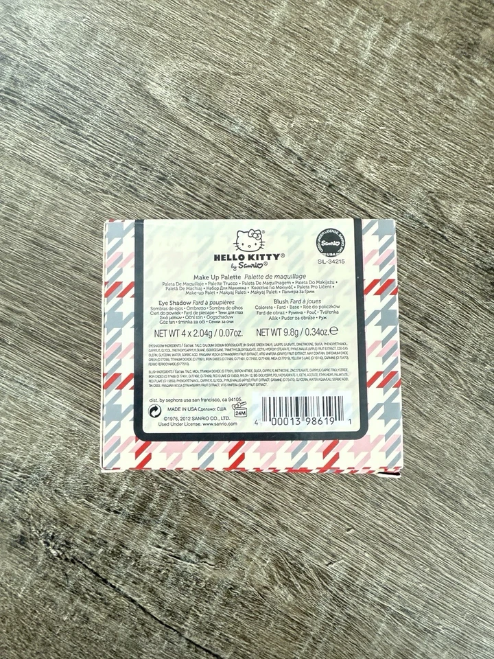 New Y2K HELLO KITTY MAKE UP PALETTE~Limited Edition~ Sephora Eye shadows & Blush - Image 3 of 4