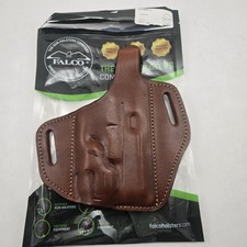 Used Falco Leather OWB Holster Glock 45 G45 19 G19 Gen 5 TLR7A Light Right Hand