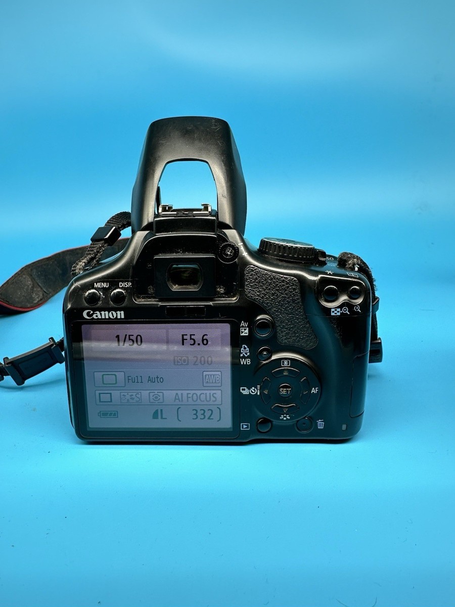 Canon EOS 450D Digital SLR Camera With EF-S 18-55mm Lens, Black