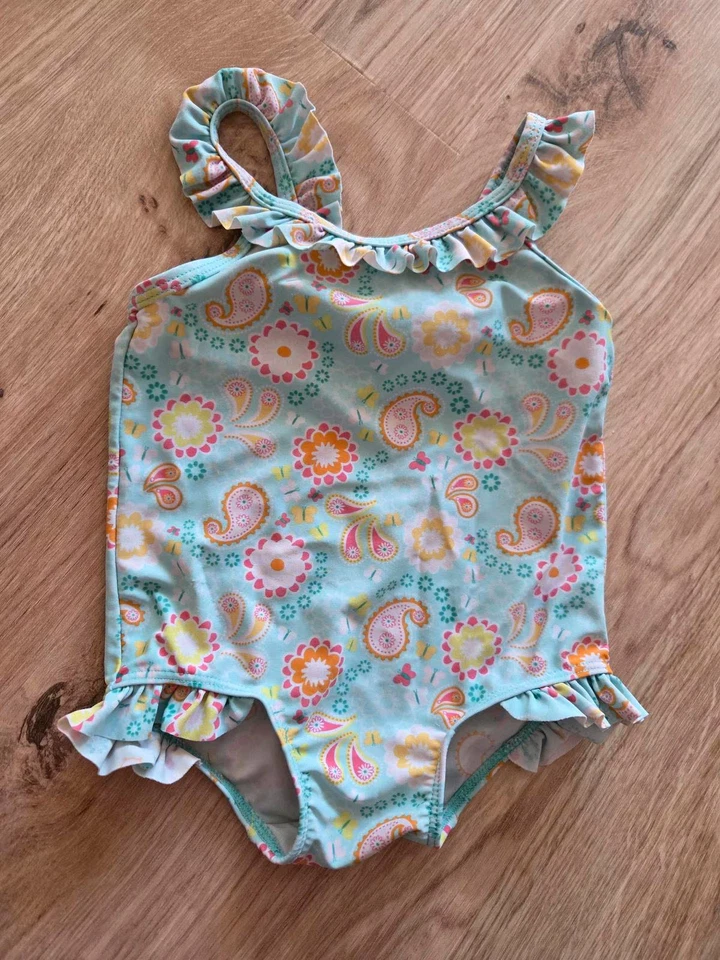 Baby Bikini Badeanzug H&M Gr. 74/80 (6-12 Monate) Blumen Mädchen