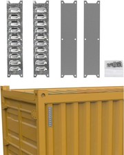 2/4/6/8/10 Pack Shipping Container Air Vent Galvanized Stainles Steel w/hardware