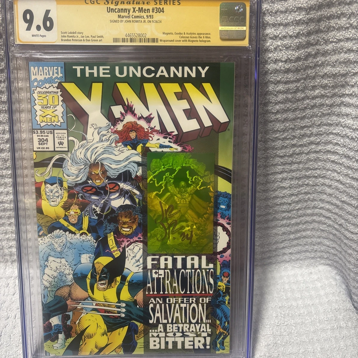 X-Men 9.6 Near Mint + Certified Guaranty Company (CGC) Comics