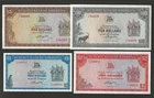 RHODESIA $1 $2 $5 $10 Dollars 1979, SET, P-38a 39b 40a 41a, Original AU Grade.