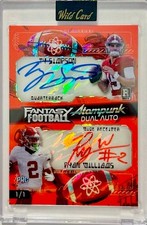 2026 WC Fantasy FB Atompunk RC Dual Auto 1/1 Ty Simpson Williams/Ryan Williams