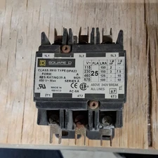 Square D Class 8910 Type DPA23 Contactor