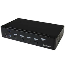 Startech 4-port Hdmi Kvm Switch - Built-in Usb 3.0 Hub For Peripheral Devices -