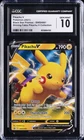 2021 POKEMON #SWSH061 PIKACHU V CGC 10 GEM MINT
