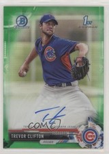2017 Bowman Chrome Prospect Green Refractor /99 Trevor Clifton #CPA-TC Auto 00c9