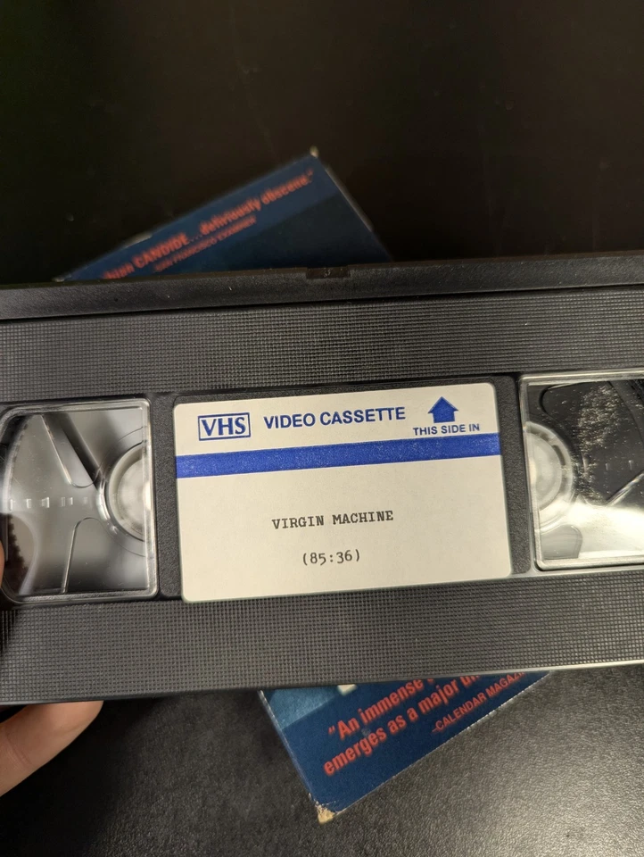 Virgin Machine (1988) VHS Rare Lesbian Art Indie Cinema SF Monika Treut - Image 2 of 3