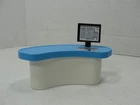 Vintage Replacement Blue and White Desk Piece for the Playmobil 5485 City Life