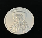 Wild West Legends Series Annie Oakley 1oz .999 Silver USA Made Round Intaglio