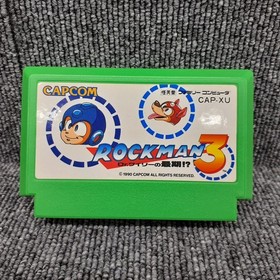 CAPCOM Famicom Soft Rockman 3 Dr. Wiley's Late Used