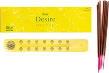 Desire Incense Sticks Pack of 50 Sticks, 100G Pack Made up of Natural Organic In