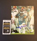 Jordan Mailata Signed 8x10 Photo Philadelphia Eagles JSA COA