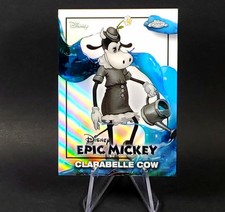 2026 Topps Disney Neon Clarabelle Cow Epic Mickey Chrome Refractor