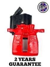 GENUINE AUDI A6 C6 TRW REAR LEFT ELECTRIC BRAKE CALIPER 2008-2011 300/12mm RED