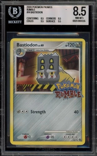 Pokemon Bastiodon Rumble Promos 14 Bgs 8.5